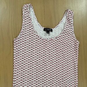 J. Crew floral sleeveless cotton tank